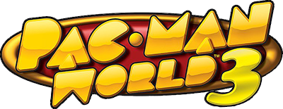 Pac-Man World 3 title screen for Nintendo DS